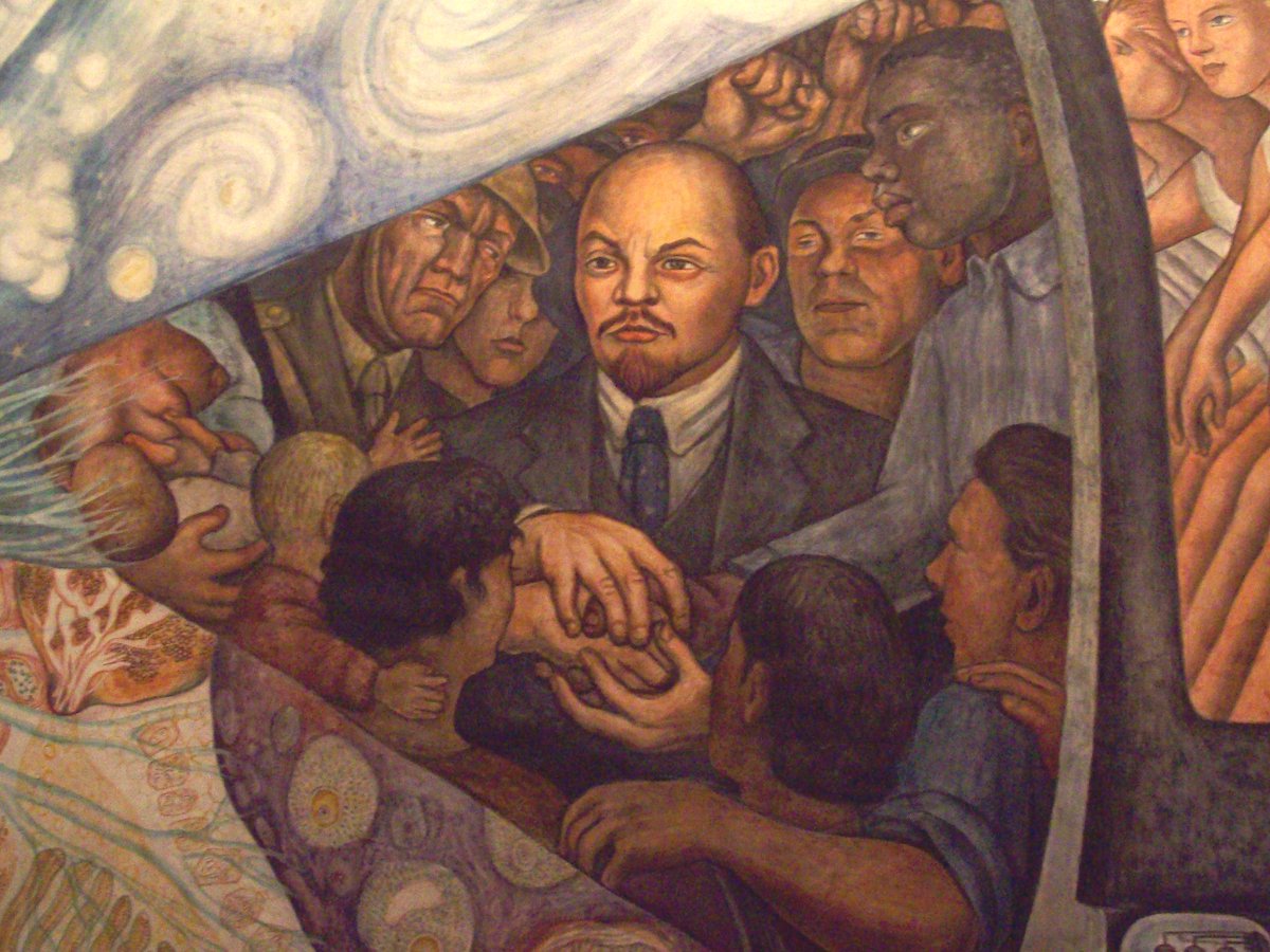 AdrianThomas90's tweet image. 🇲🇽Diego Rivera est né le 8 décembre 1886. Le mari de Frida Kahlo a réalisé de superbes fresques murales qui magnifient l'histoire préhispanique de l'Amérique centrale et les classes laborieuses mexicaines. Ce peintre communiste a largement popularisé le muralisme dans le monde.🎨