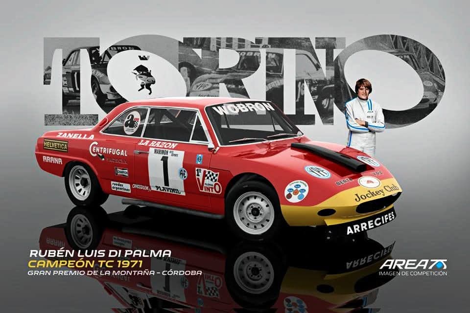 Un dia como Hoy pero de 1971 el Loco ❤(Ruben Luis Di Palma) Lograba el BICAMPEONATO 🏆🏆de Turismo Carretera  y Seguia  Luciendo el #1 en el Pura Sangre 
 #RubenLuisDiPalma
<a href="/Campeonesnet/">Campeones 🦅</a> <a href="/CarburandoTV/">Carburando</a> 
<a href="/ElfantasmadelT3/">El fantasma del TC</a> <a href="/solotcOK/">SoloTC</a> 
<a href="/vueltaprevia/">Vuelta Previa</a>