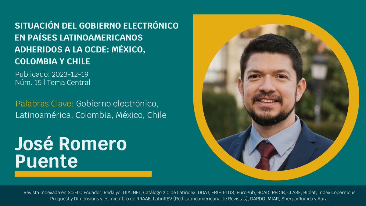 Revista ESTUDIOS de la GESTIÓN tweet media