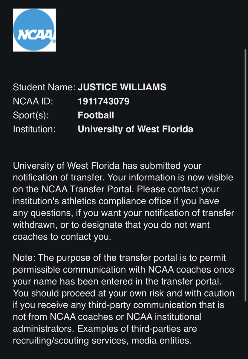 Justice ”Juice” Williams tweet media