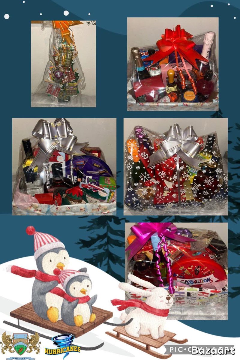 🎅🎄hurricanes Christmas raffle 🎅🎄
£1 a number- Everyone will be allocated random number once money is transferred over please write your name Send money to this account: 
S/C  30-90-89 A/C 38007168 
Good luck everyone &amp; thank you for supporting Team Hurricanes!🎄🎅💙🖤