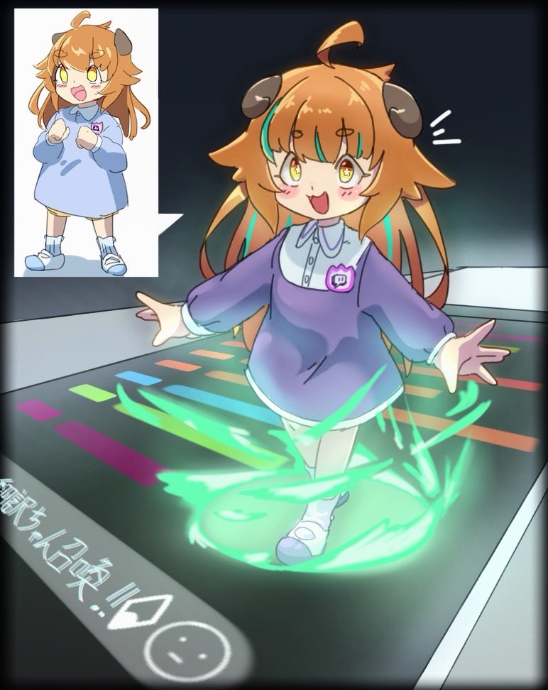 FAkuzaki's tweet photo. #ゆきめの絵
年長さんになった翻訳ちゃん召喚‼︎ https://t.co/IXj3G1v7AV