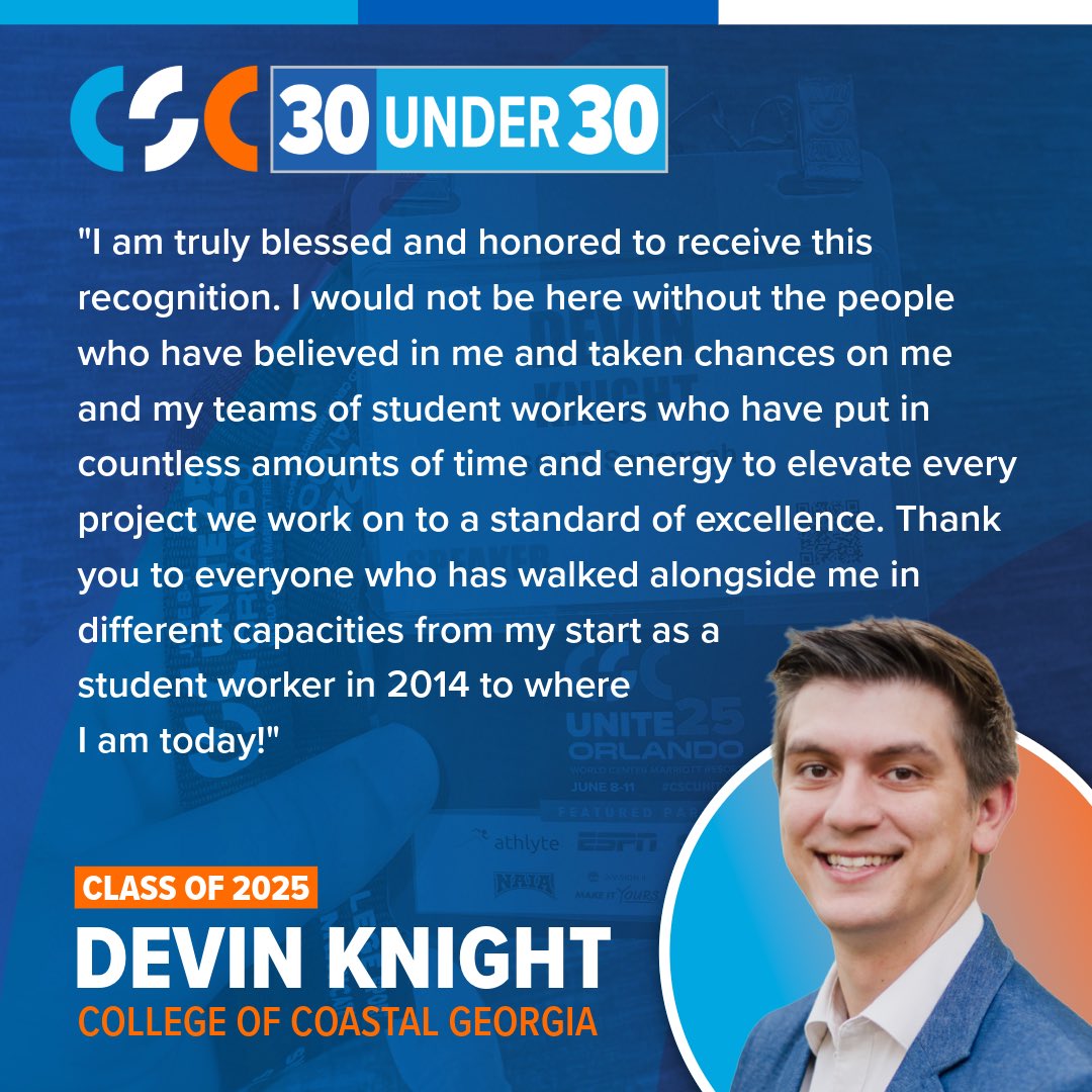 Rev_Dev3's tweet image. Truly blessed to be a part of @CollSportsComm 30 under 30!

I couldn’t have done it without an amazing team and all those who believed in me and encouraged me!

Looking forward to what’s ahead!