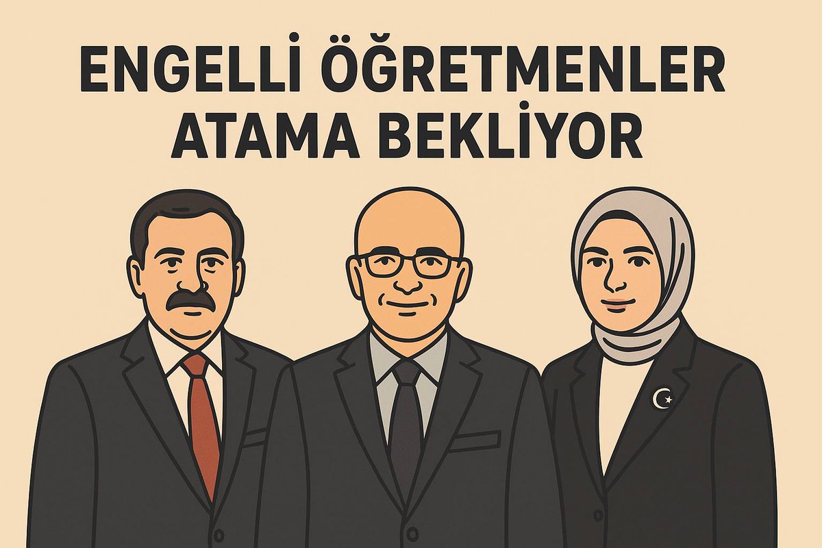 Hayata katılmak, sınıfımıza kavuşmak istiyoruz <a href="/RTErdogan/">Recep Tayyip Erdoğan</a> <a href="/dbdevletbahceli/">Devlet Bahçeli</a> <a href="/tcbestepe/">T.C. Cumhurbaşkanlığı</a> <a href="/Yusuf__Tekin/">Yusuf Tekin</a> <a href="/PrfDrFilizKilic/">Prof. Dr. Filiz KILIÇ</a>  <a href="/MHP_Bilgi/">MHP</a> <a href="/kasapoglu/">Dr. Mehmet Kasapoğlu</a> <a href="/latifselvi42/">Latif Selvi</a>  <a href="/LeventUysalNEV/">Levent Uysal</a> <a href="/oktay_saral/">Oktay SARAL</a> <a href="/talatyavuz29/">Talat YAVUZ</a> #EngelliÖğretmenAtamaTalebi