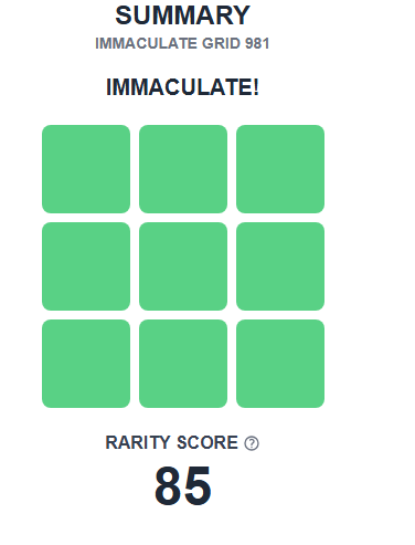 #ImmaculateGrid    #Baseball