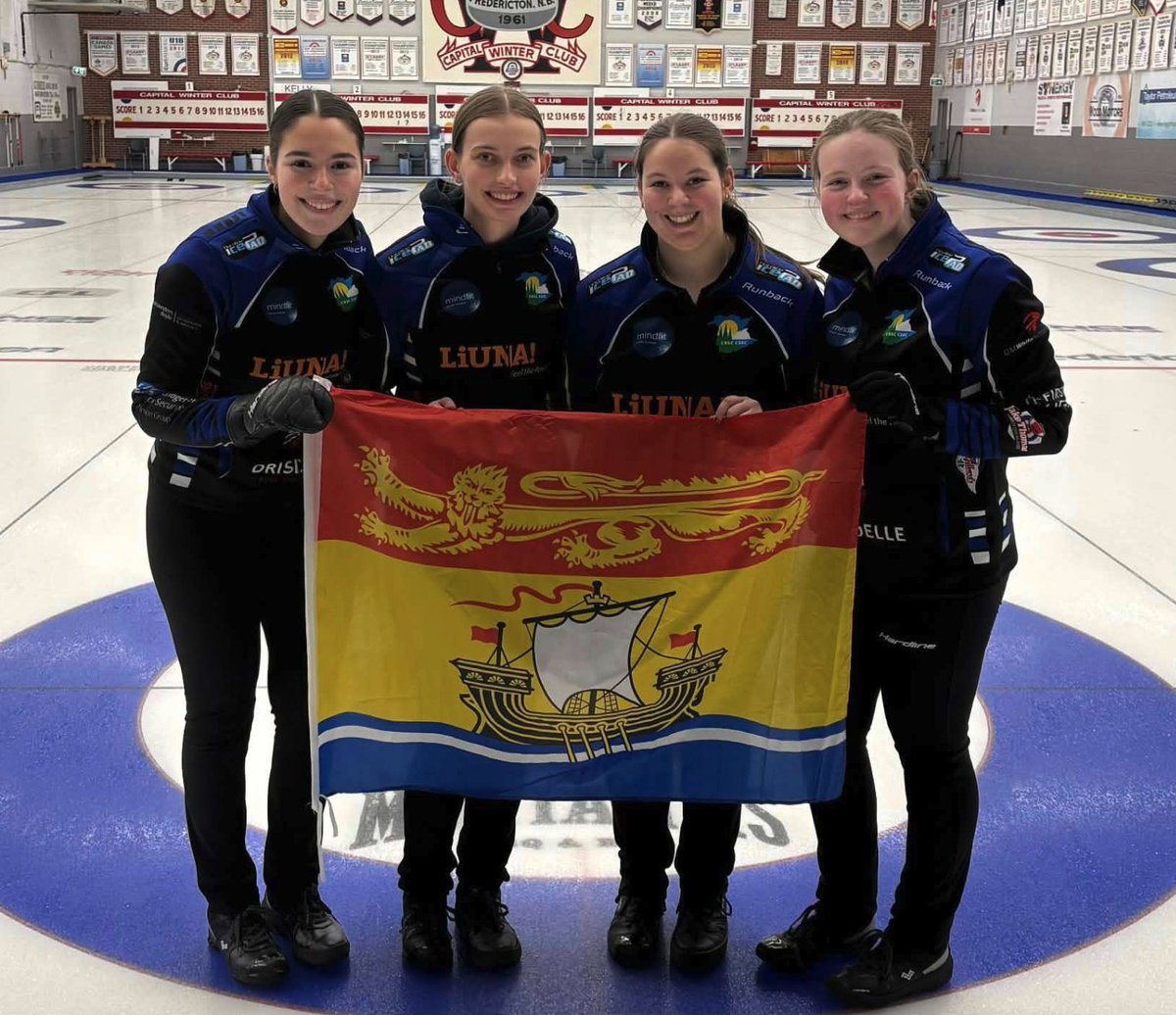 Wild story from the NB Scotties this weekend: running an A/B/C format with only 4 teams, fresh-out-of-juniors Team Forsythe lost twice to Andrea Kelly so they had to beat her three times in a row to win it all and they did it, capping it off in an extra end in Game 3. Crazy!
