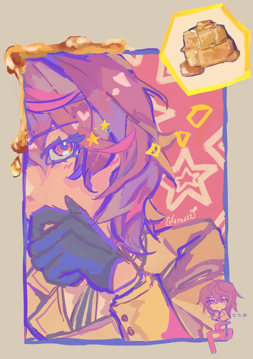 I drew pancake boy🥞 #akechi