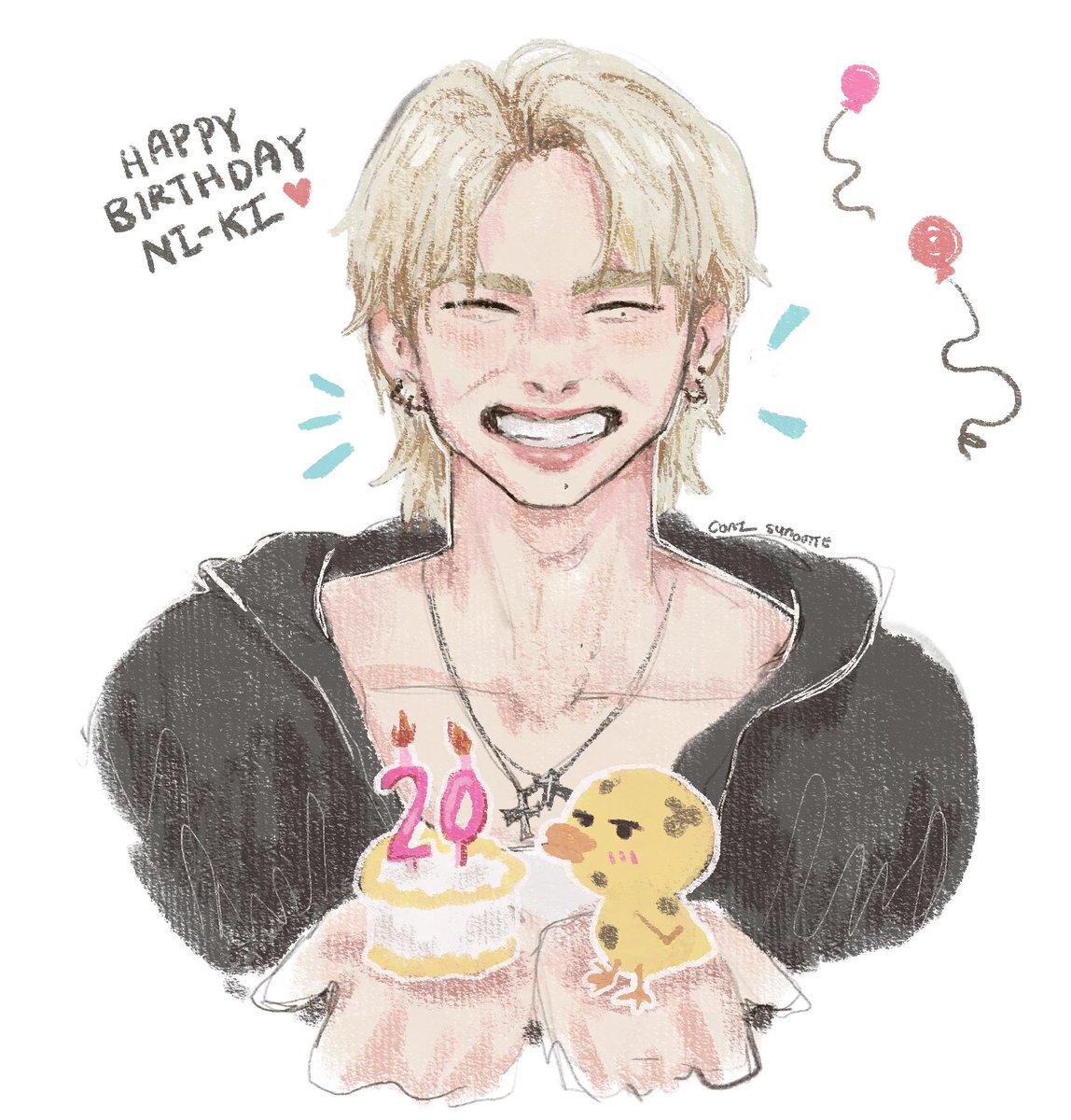 sunootie's tweet image. stay forever playful and happy🐣

ICON OF DREAMS NI-KI
#Twinkling20WithNI_KI
#니시무라_미역국마니무라
#ニキ20歳の誕生日