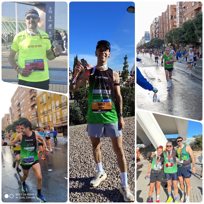 FONDISTES PENEDÈS, PROTAGONISTES A LA MARATÓ DE VALÈNCIA fondistespenedes.cat/2025/12/fondis… a través de <a href="/Fondistes/">Fondistes Penedès</a> Penedès