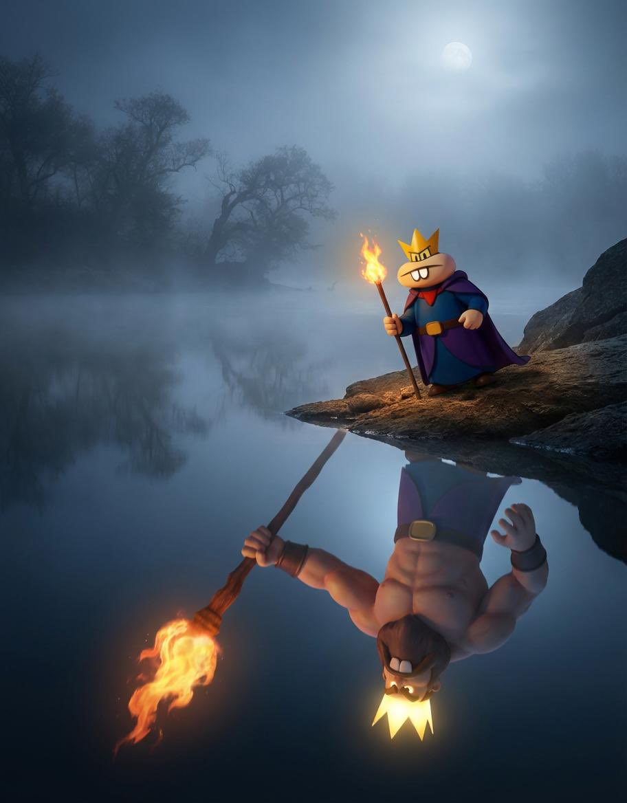 Some reflections reveal more than the surface. $LUMOS 👑