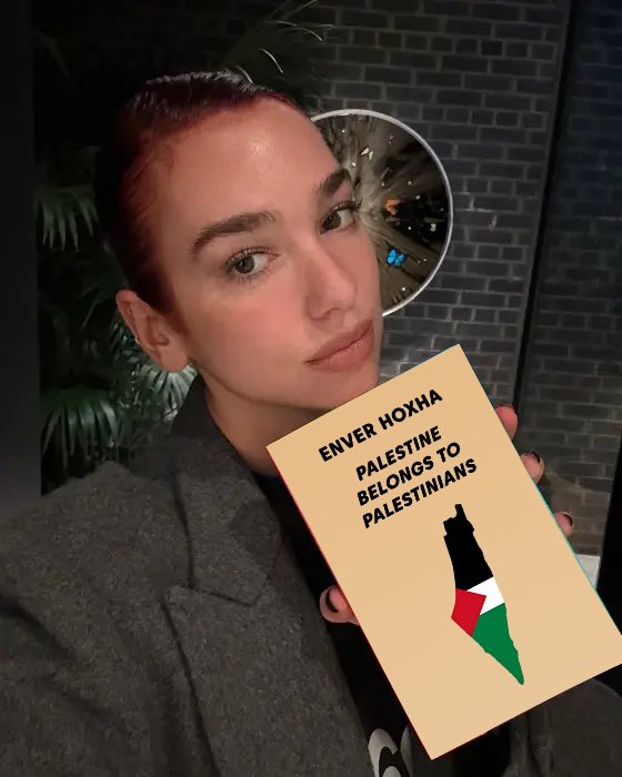 wokejucheism's tweet image. Dua Lipa is a Marxist-Leninist!

She says, "Enver Hoxha is the fifth head of Marxism-Leninism. The People's Socialist Republic of Albania was the only country to achieve Socialism!"

Your thoughts on this?