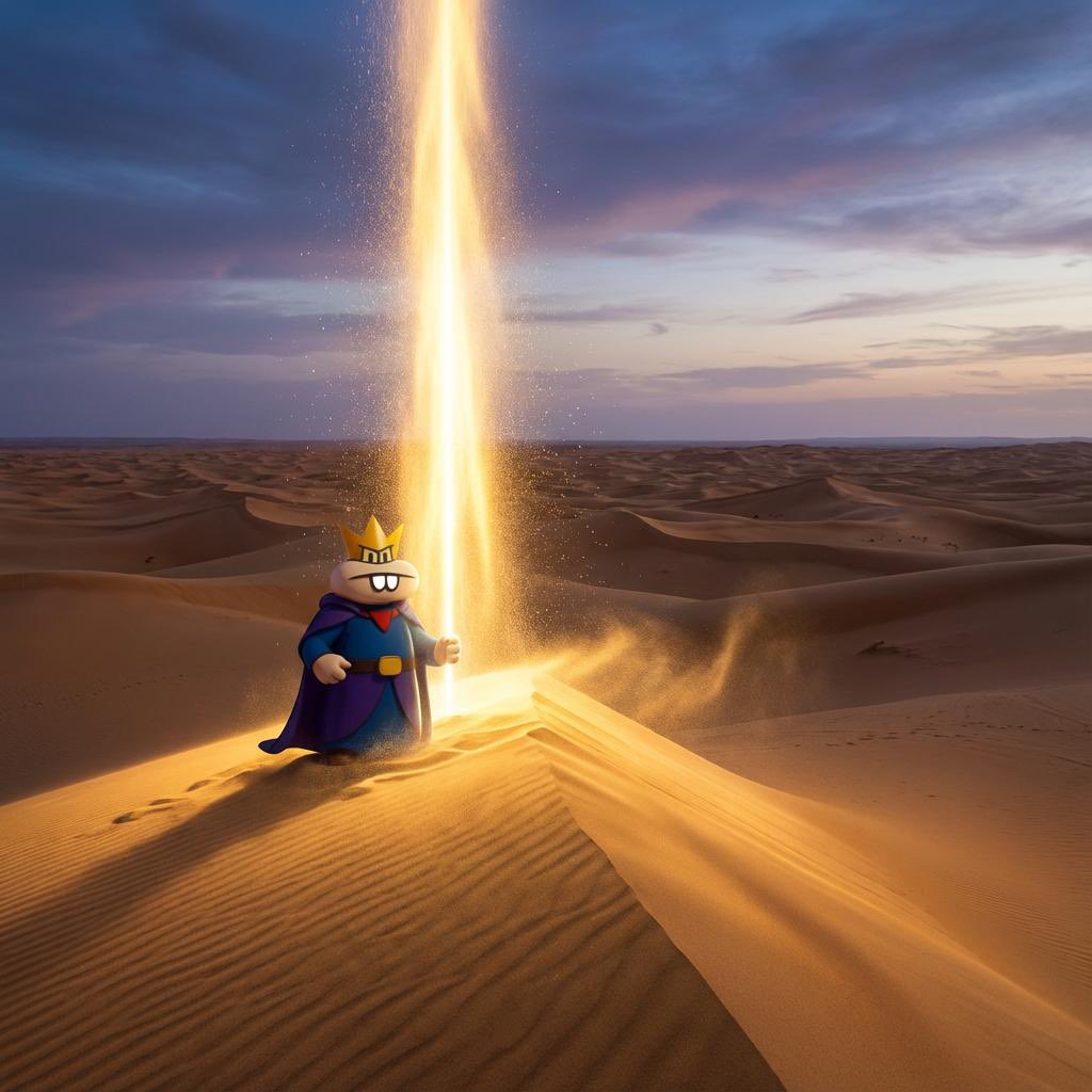 Light finds him… even where the world is empty. #Lumos