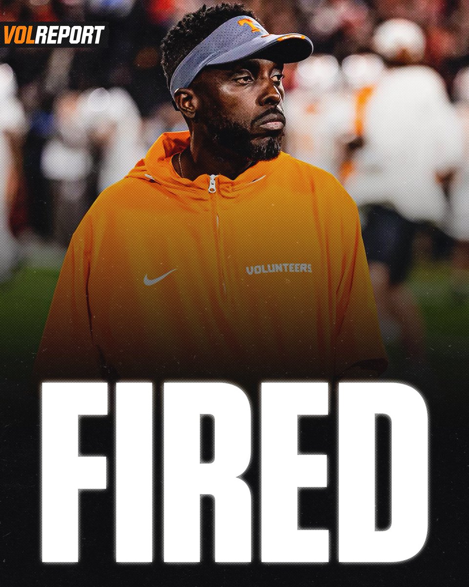 AllVolReport's tweet image. BREAKING: Tennessee has fired DC Tim Banks 😮

via @AustinPriceless
