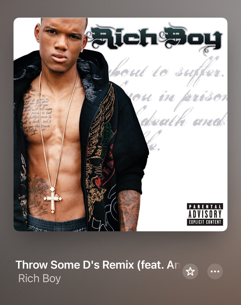 CurtissKing's tweet image. We didn’t appreciate Rich Boy as much as we probably should have…