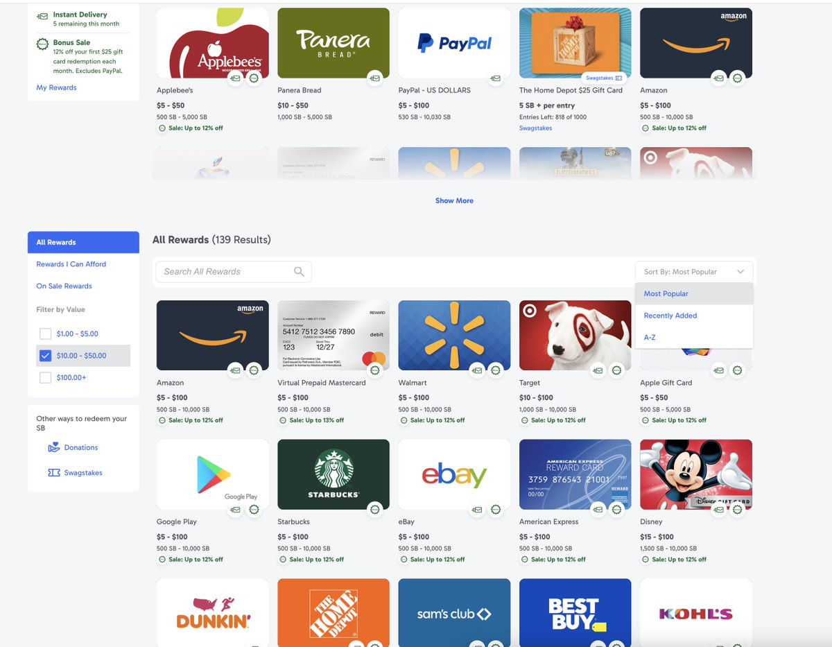 You can get #free gift cards for discovering things online with #Swagbucks Use link to try it out at
swagbucks.com/profile/sak410…