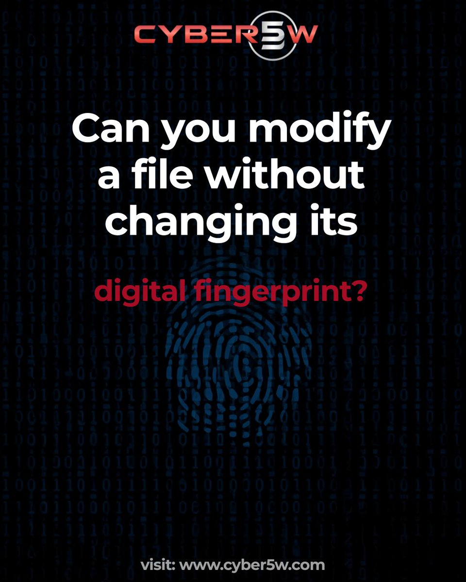 Can you modify a file without changing its 