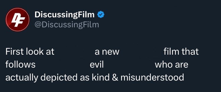 Vengeancewood's tweet image. Every single movie that’s released in the past decade