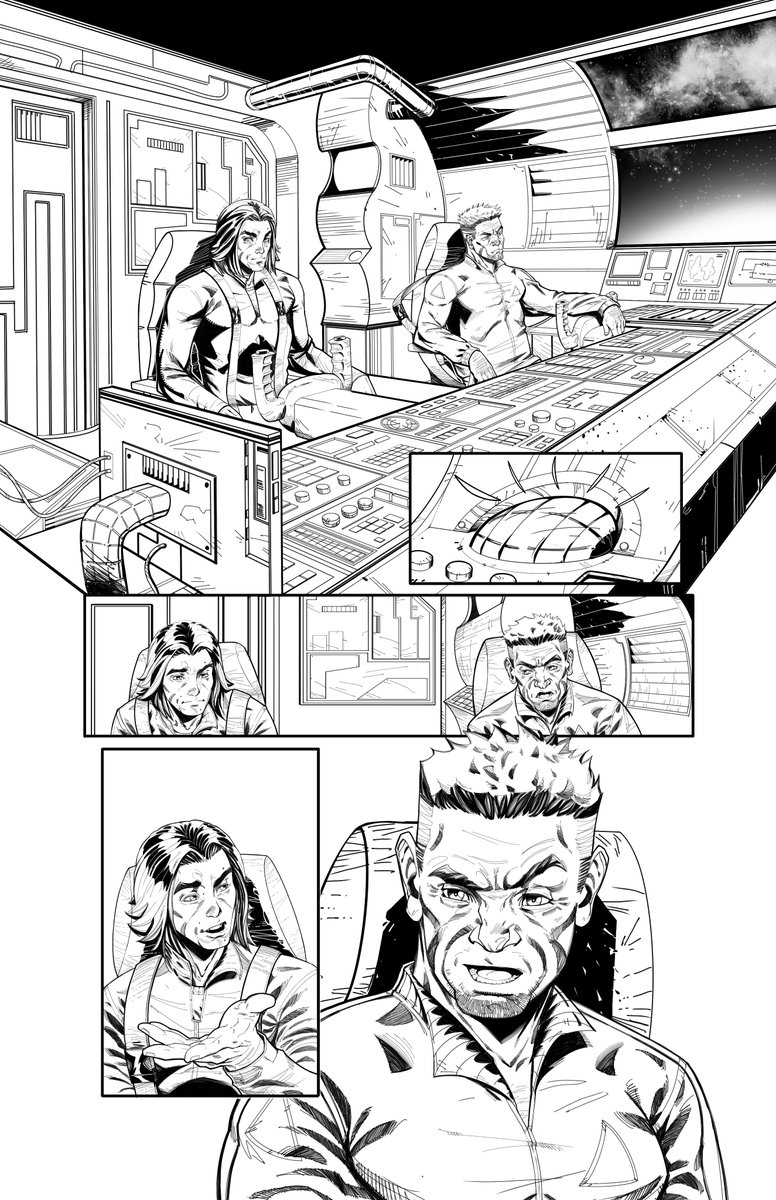 antontarelov's tweet image. Just got the green light as lead artist for INTER-PLANET Vol. 2! 😎📷 Huge thanks to @jasonradak for trusting me 📷 #Comics #IndieComics #ArtLife #AntonTarelov