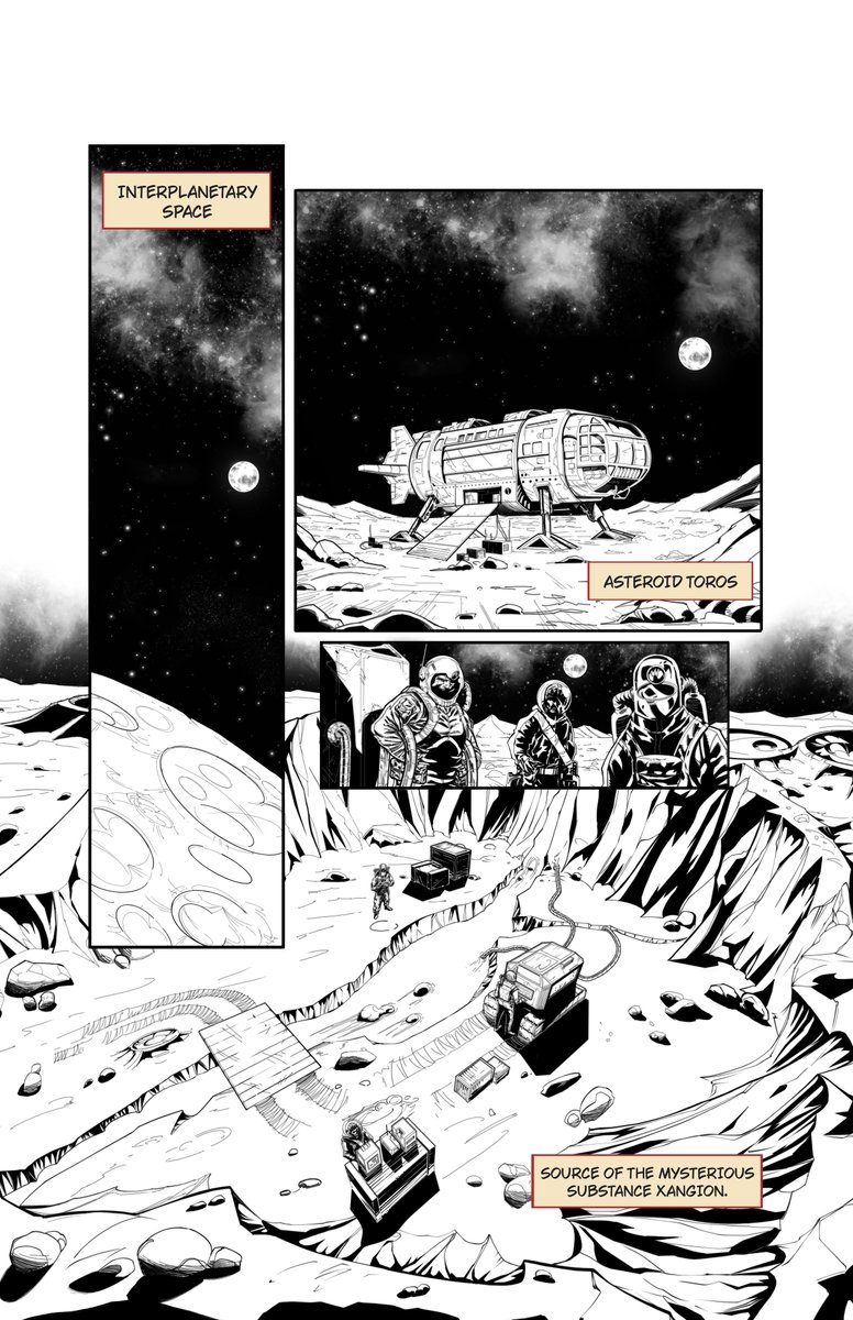 antontarelov's tweet image. Just got the green light as lead artist for INTER-PLANET Vol. 2! 😎📷 Huge thanks to @jasonradak for trusting me 📷 #Comics #IndieComics #ArtLife #AntonTarelov