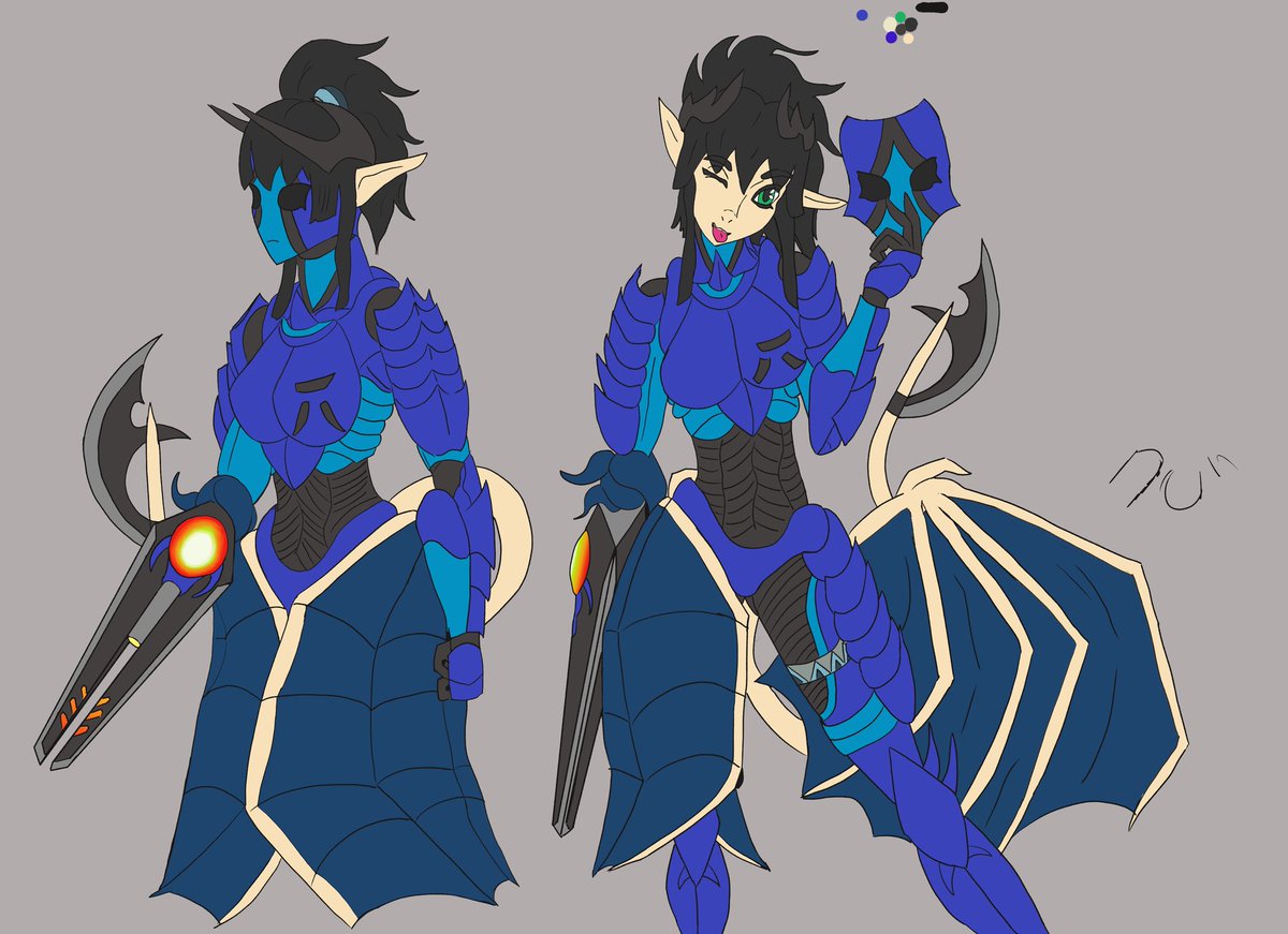 This one I can actually do!
🩵💙 QRT with your blue art!!! 💙🩵