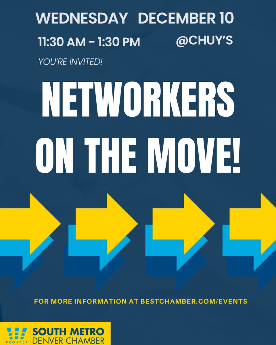 South Metro Denver Chamber tweet media