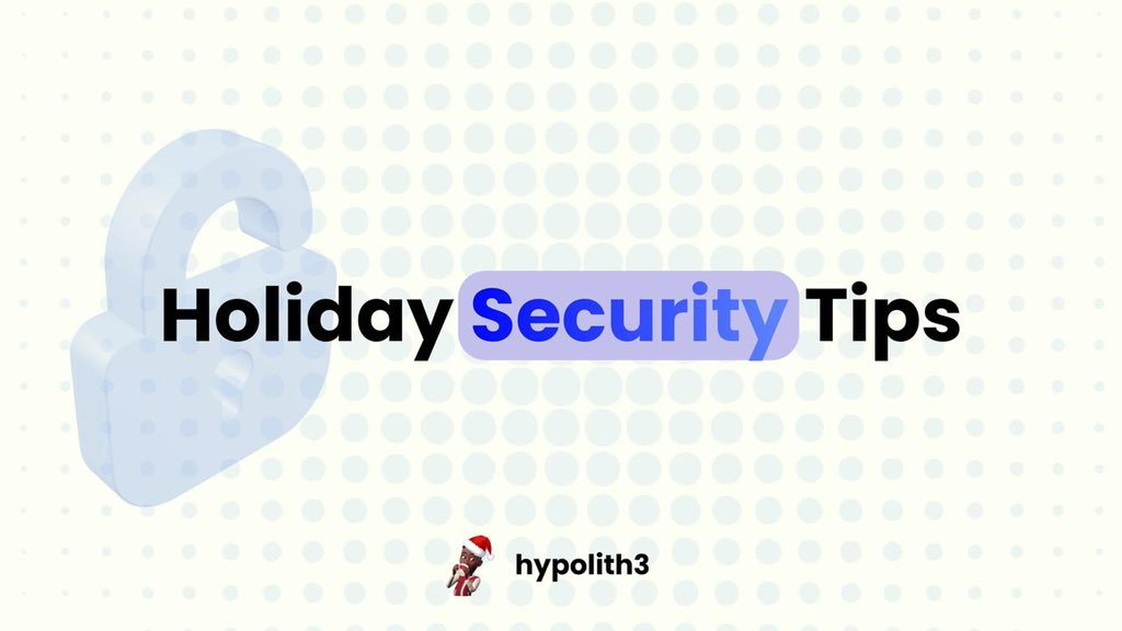 Holiday phishing is back again 🤯.

Scammers get busy this season with fake links, rushed messages, and copycat sites. Take a moment before you click anything.

• Always check the URL
• Ignore random DMs asking you to “fix” something
• Do not connect your wallet for rewards
•