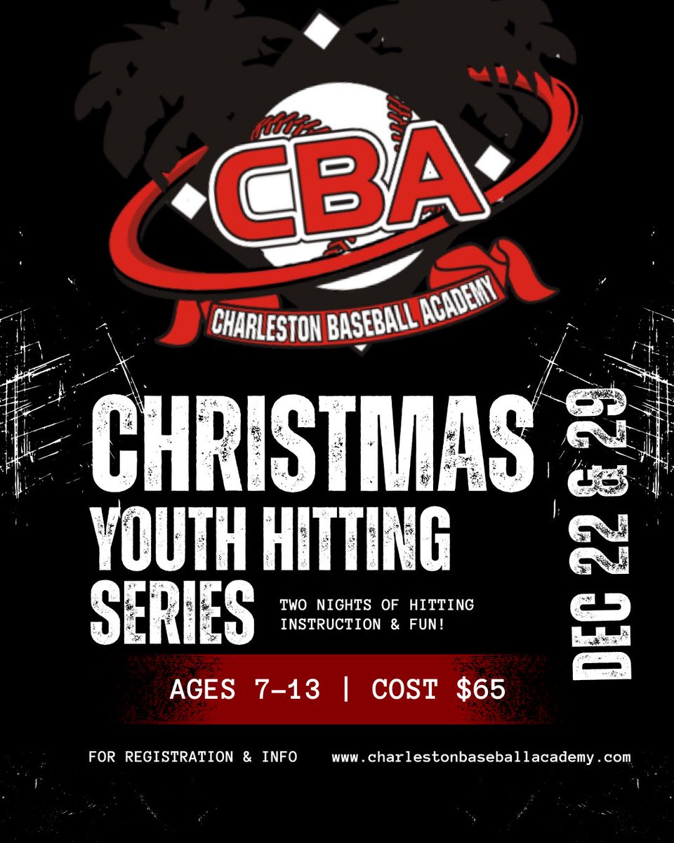 Charleston Baseball Academy tweet media