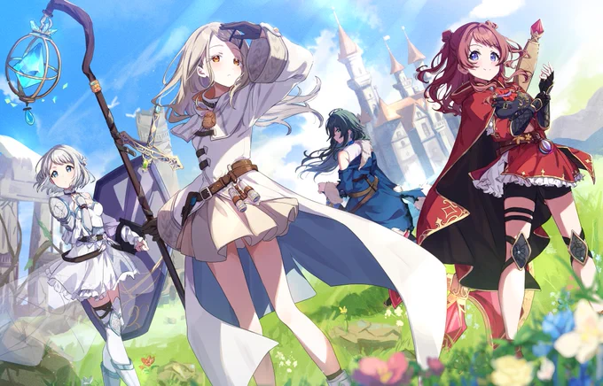 初星ファンタジア #今年も残りわずかなので今年一番伸びた絵を貼る