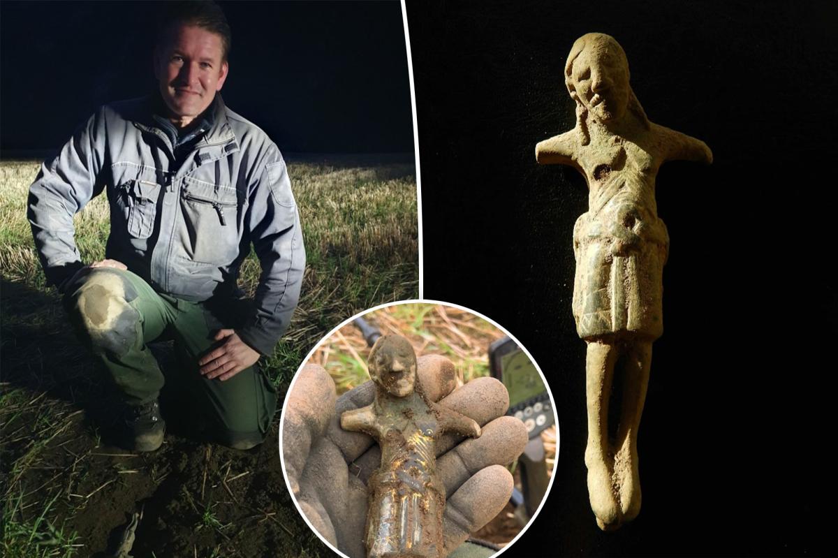 Treasure hunter unearths 900-year-old figure of Jesus in ...