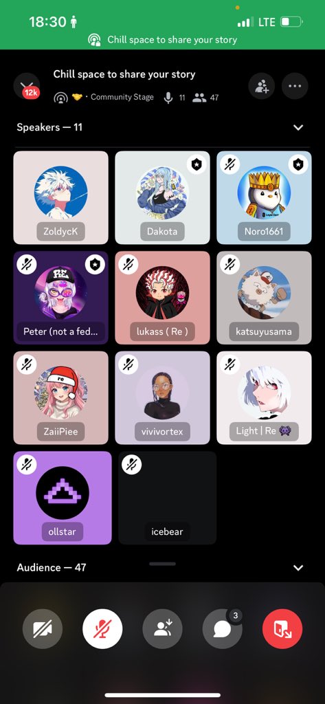 I spoke for the first time on a space 😎 
Guys I was soo nervous but the (re)al community made me feel soo welcomed 🤭🤭🤭

So glad I made up to courage to speak now I want to speak more on spaces 
<a href="/Unendingfates/">Peter (not a federal agent)</a> thanks for the motivation