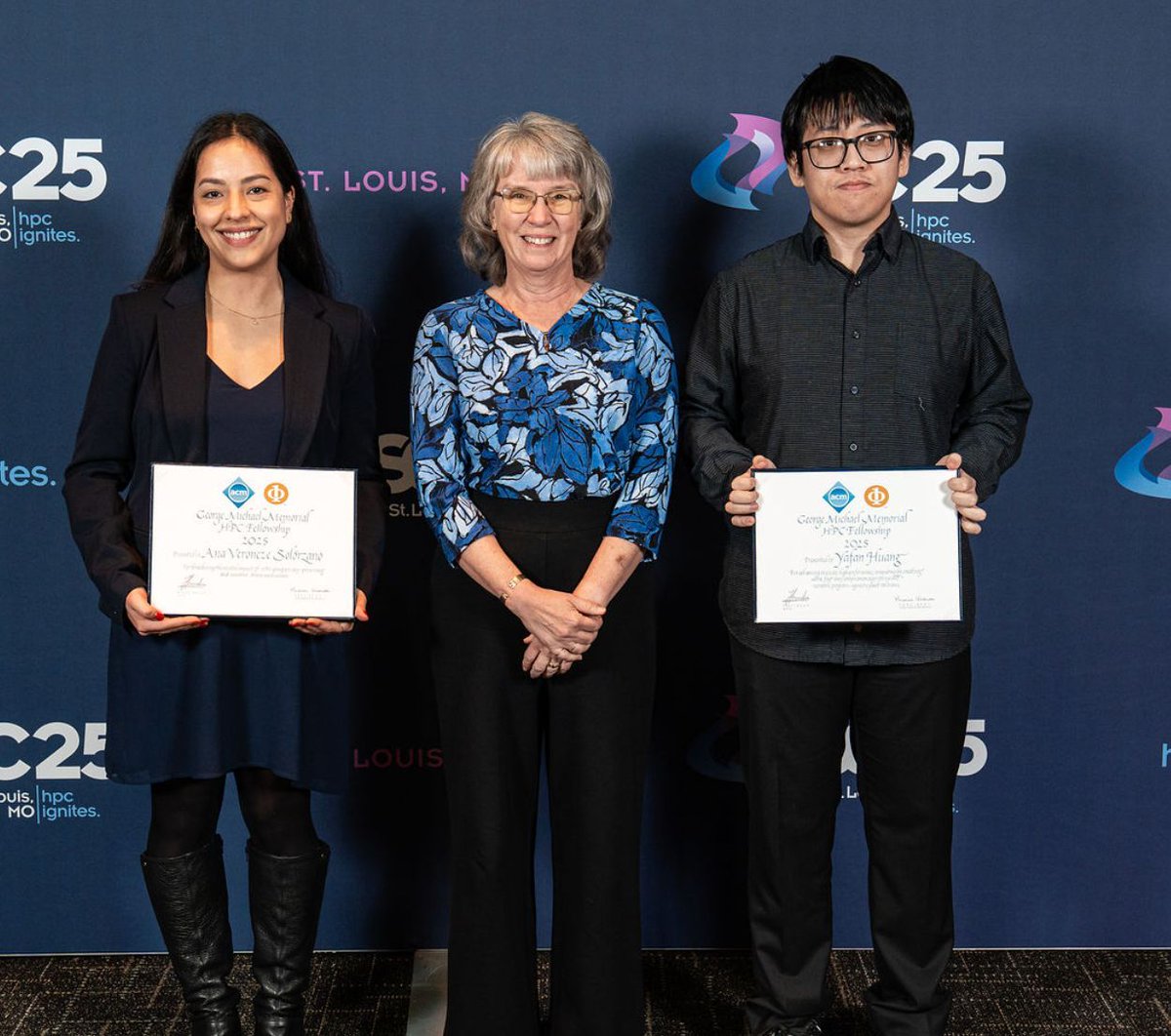 Supercomputing's tweet image. WE HAVE A WINNER!  This year&apos;s #SC25 celebrated several society achievements.  Check out this year&apos;s honors: sc25.supercomputing.org/program/awards/