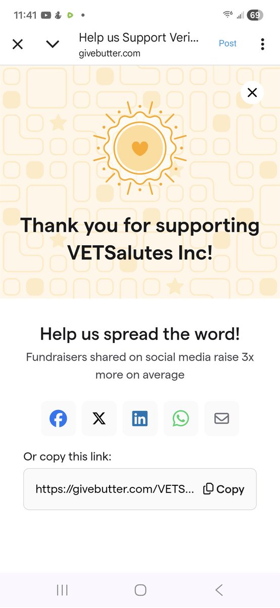 Y'all know <a href="/SGTWipper1Each/">Christopher Wipper</a>. He's working it! Visit <a href="/VETSalutes/">VETSalutes 🫡</a> to see what's happening. 
🇺🇸❤️🤍💙🇺🇸