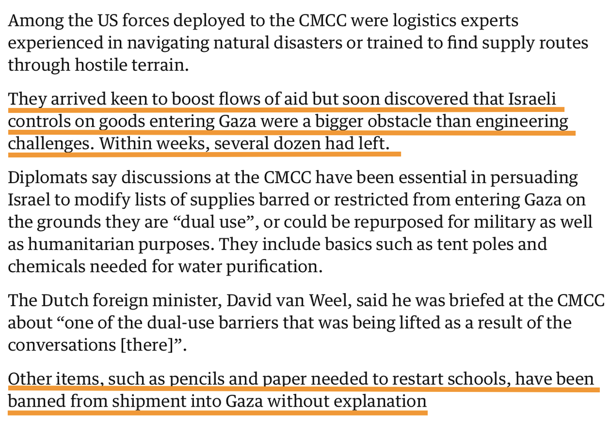 The Guardian reports that Israel is surveilling and spying on military forces sent by the US and other countries to the new military base set up by the US to oversee Gaza. This part stood out to me though: