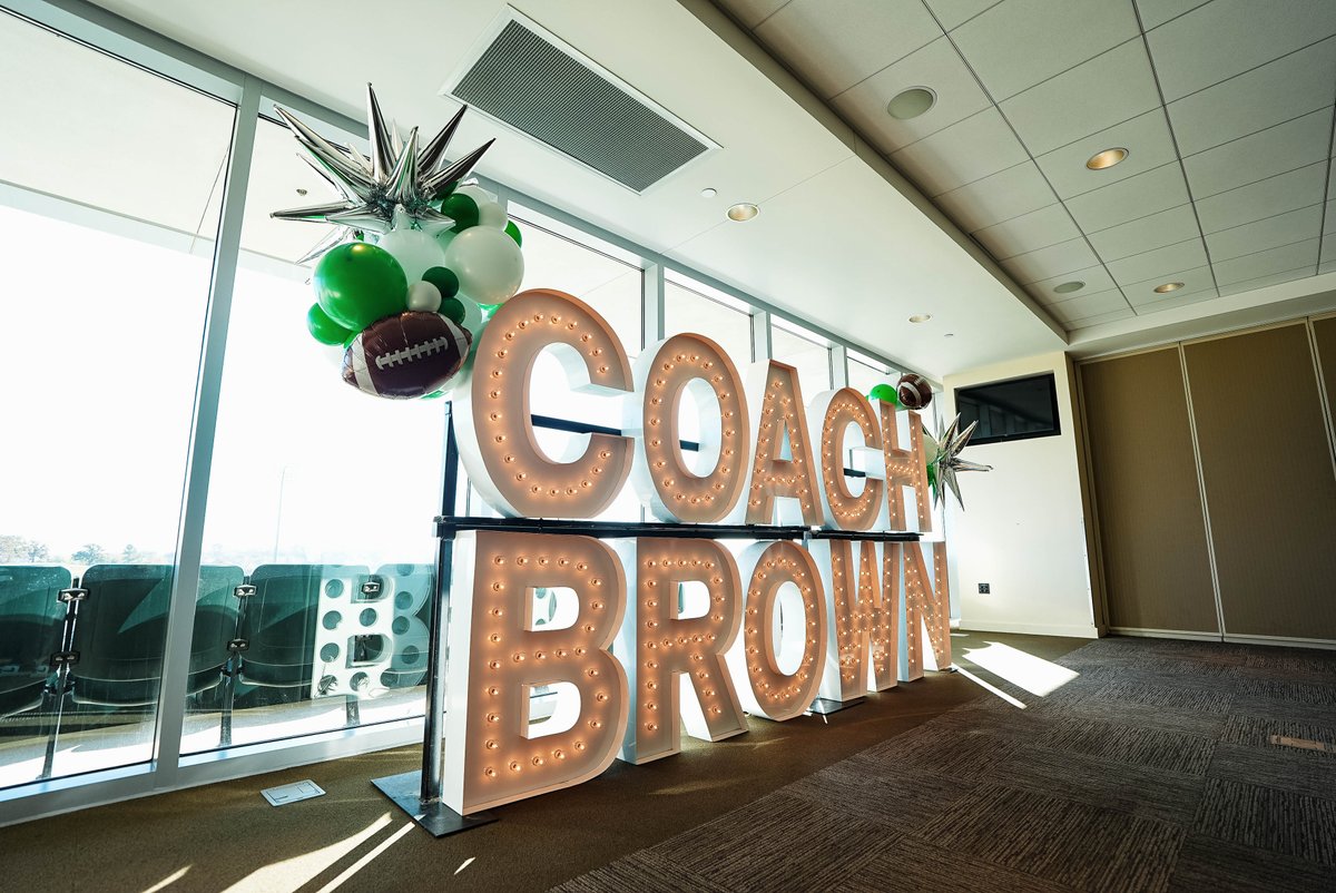 MeanGreenFB's tweet image. Welcome to the Mean Green Family! 🦅 @Coach_NealBrown

#GMG🦅