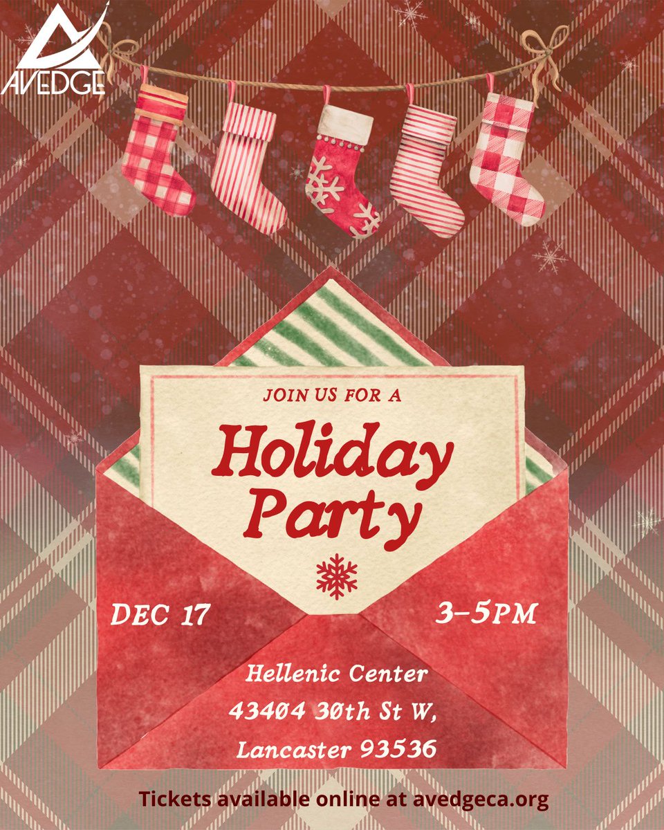 UPDATE: With sincere appreciation to our generous sponsors, we're happy to announce that this year's Holiday Party is a FREE event! If you have already purchased a ticket, refunds will be processed by this Friday. Tickets are limited so claim yours now.

tinyurl.com/57pxcvfm