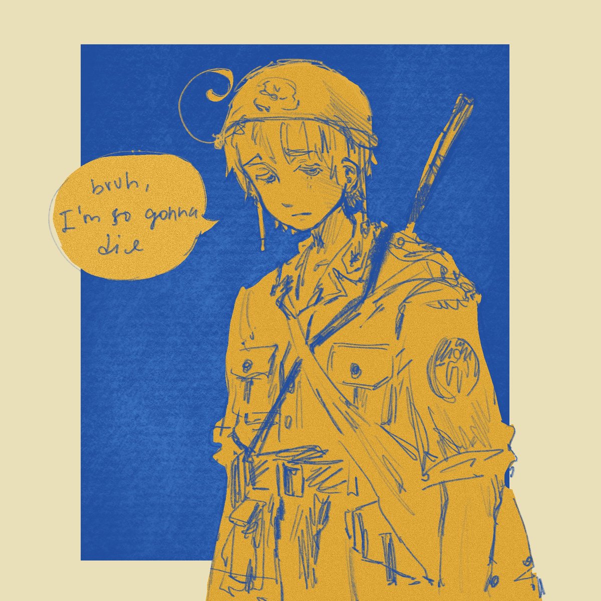 #hetalia Lovino doodle