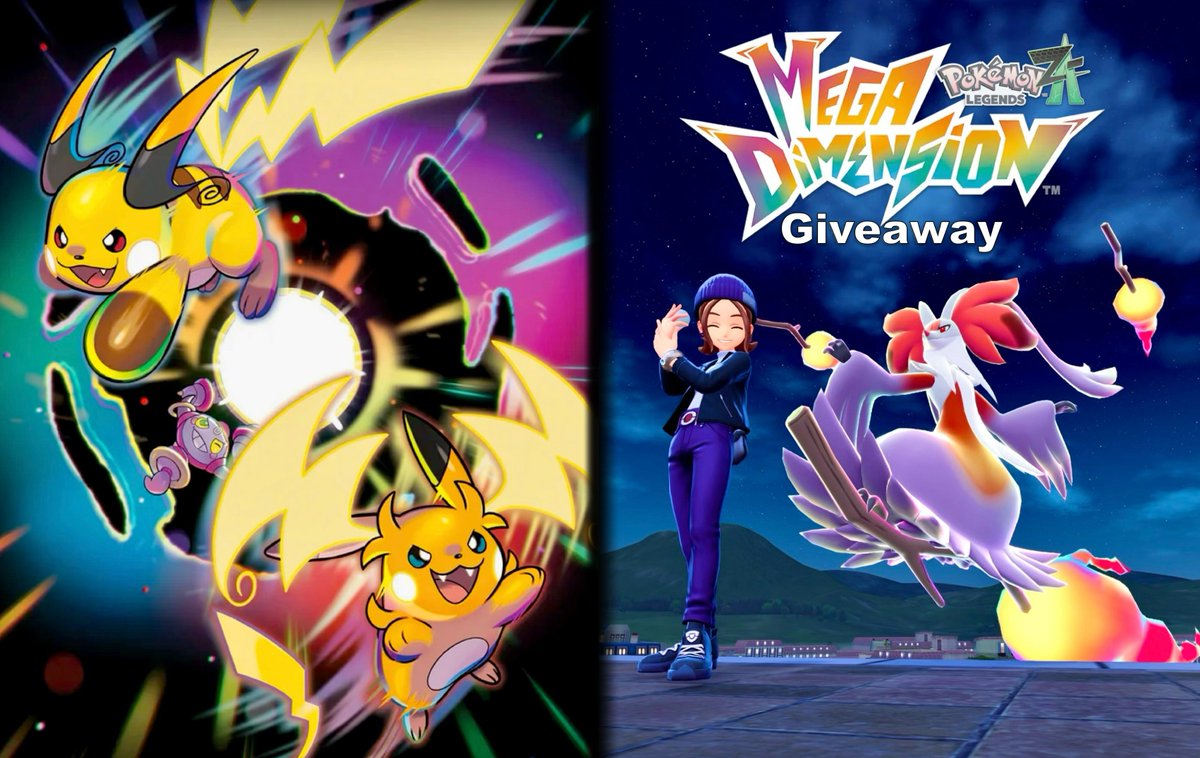 norainthefuture's tweet image. 💚 POKÉMON LEGENDS ZA DLC GIVEAWAY! 🖤

👾 2 winners → 1 eShop gift card each for Mega Dimension DLC!

TO ENTER: follow, like, repost + reply w/ your fav mega – ends Tuesday, 10/09 @ 4pm PST! ✨
