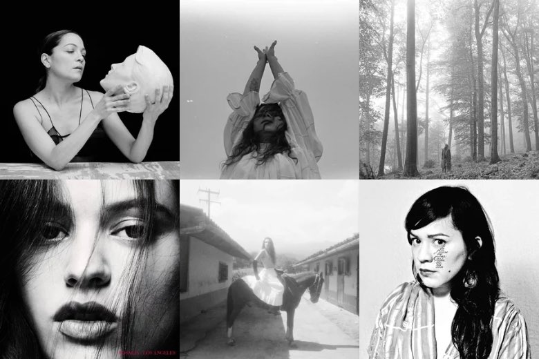 cuando el disco de folk tiene presente el monocromo en su arte >