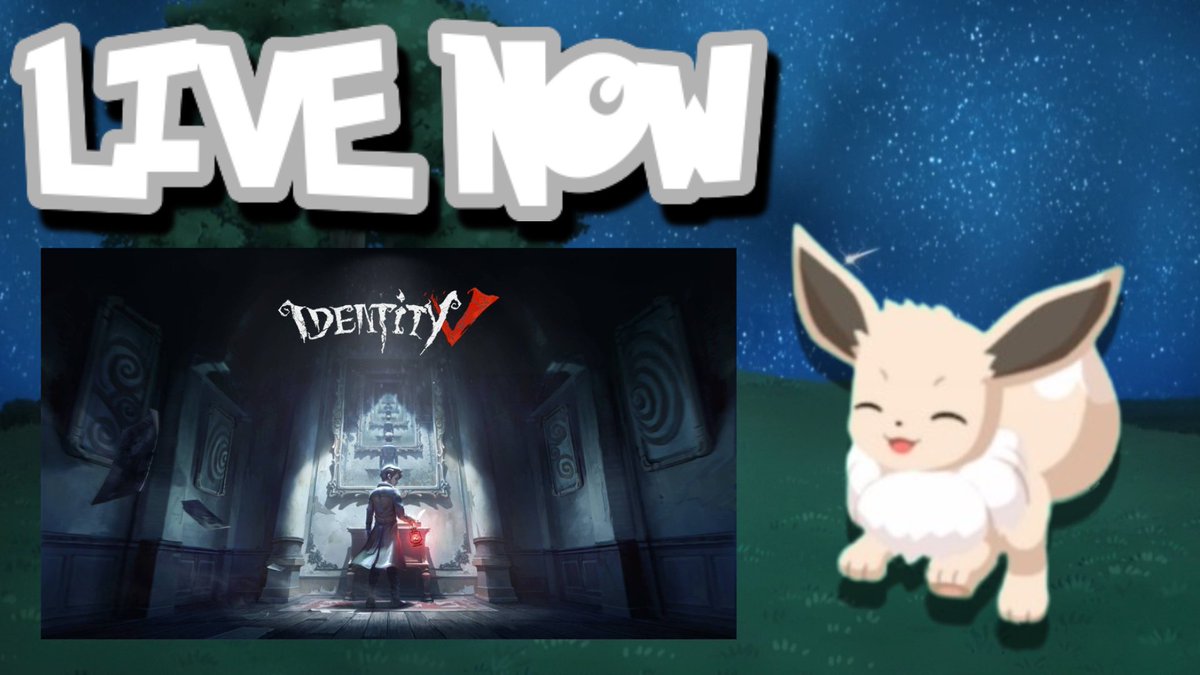 ✨Shiny Eevee has appears on Twitch✨

Playing Identity V and going to the new story mode 

twitch.tv/viper_eevee