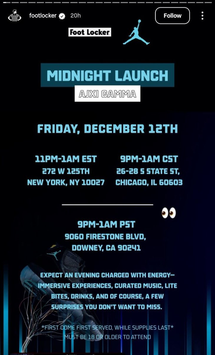 foot locker retro 11 raffle