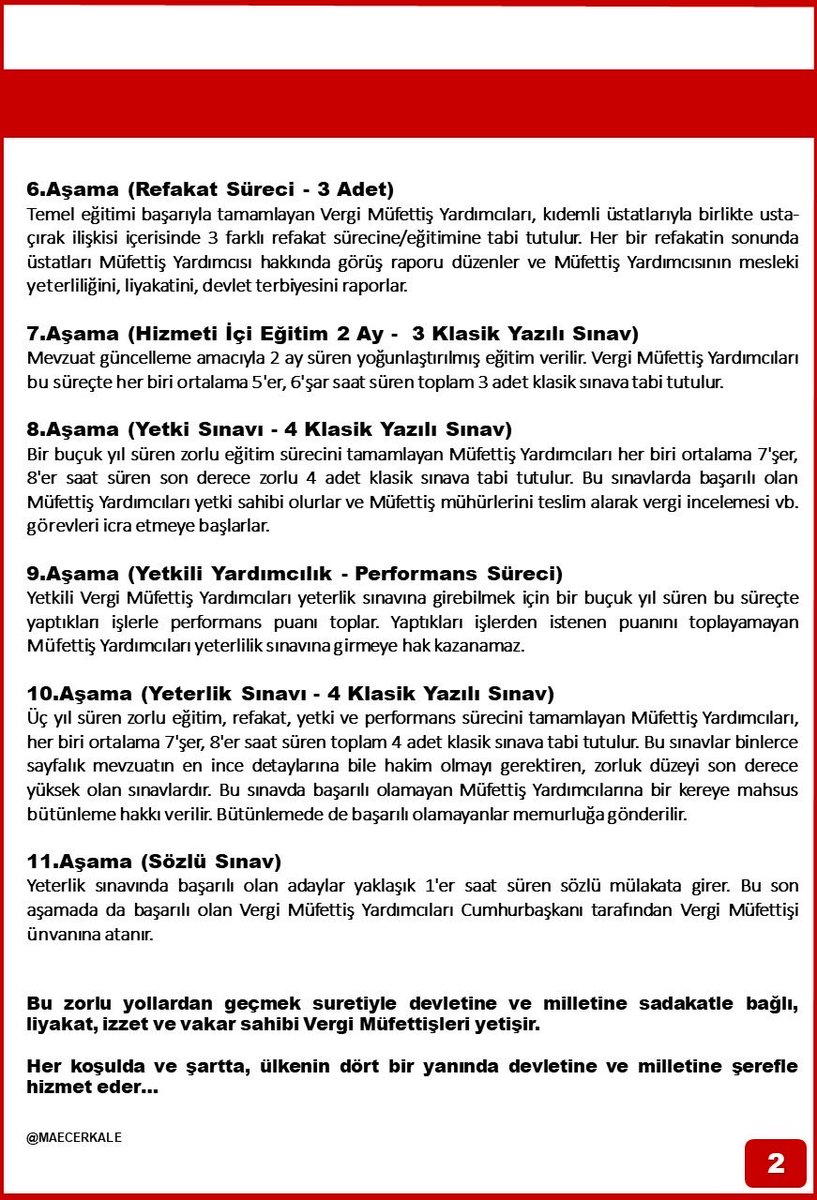 Çetrefilli yollardan geçip, bürokrasinin yüz akı olan Müfettişleri, Uzmanları #nasıltutacak