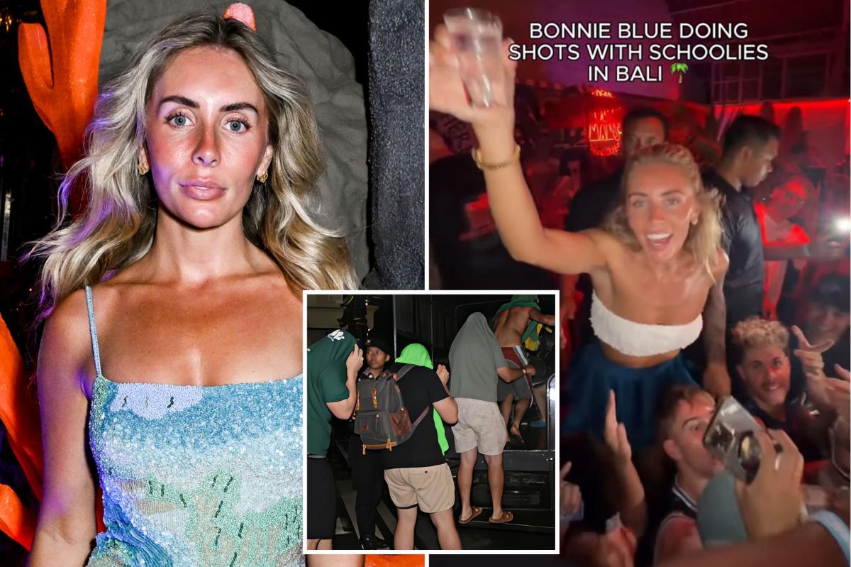 nypost's tweet image. Porn star Bonnie Blue faces up to 15 years in jail after being detained over ‘Bangbus’ stunt in Bali trib.al/cbopGii