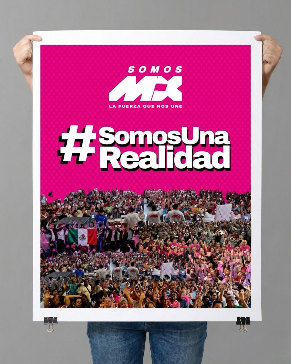 🇲🇽Somos la fuerza que el miedo no pudo frenar. #SomosMx y #SomosUnaRealidad. 🙌🏻
