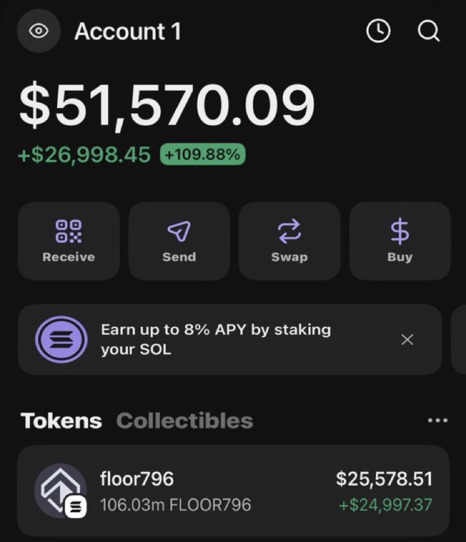 #Floor796 is making waves printing massive profits on my Alpha telegram group 🚀🏆

Fams are celebrating as usual

Ca: DvD2LH2Z5JYRuPuTp83HMRcsB1n5vXeCMUakW69Kpump