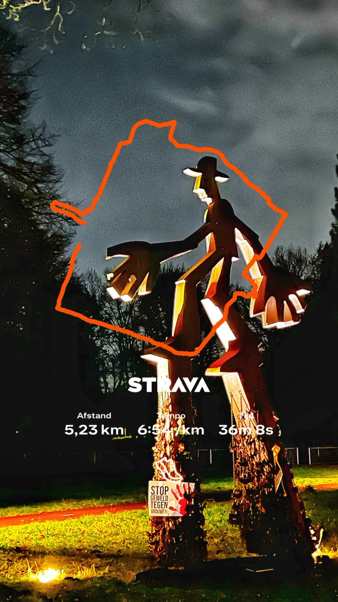 Oef, het was veel warmer buiten dan ik had verwacht… “Started as a slow “expensive” long run, turned into slow intervals🔥🐌” #hardlopen <a href="/loopmaatjes/">Loopmaatjes</a>