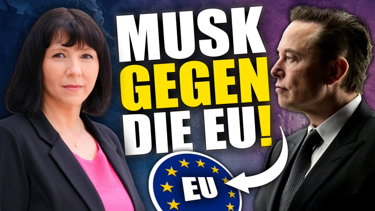 Der Streit zwischen Elon Musk und der EU eskaliert. 🔥

Alles dazu in meinem Video:
youtube.com/watch?v=VPT9iG…