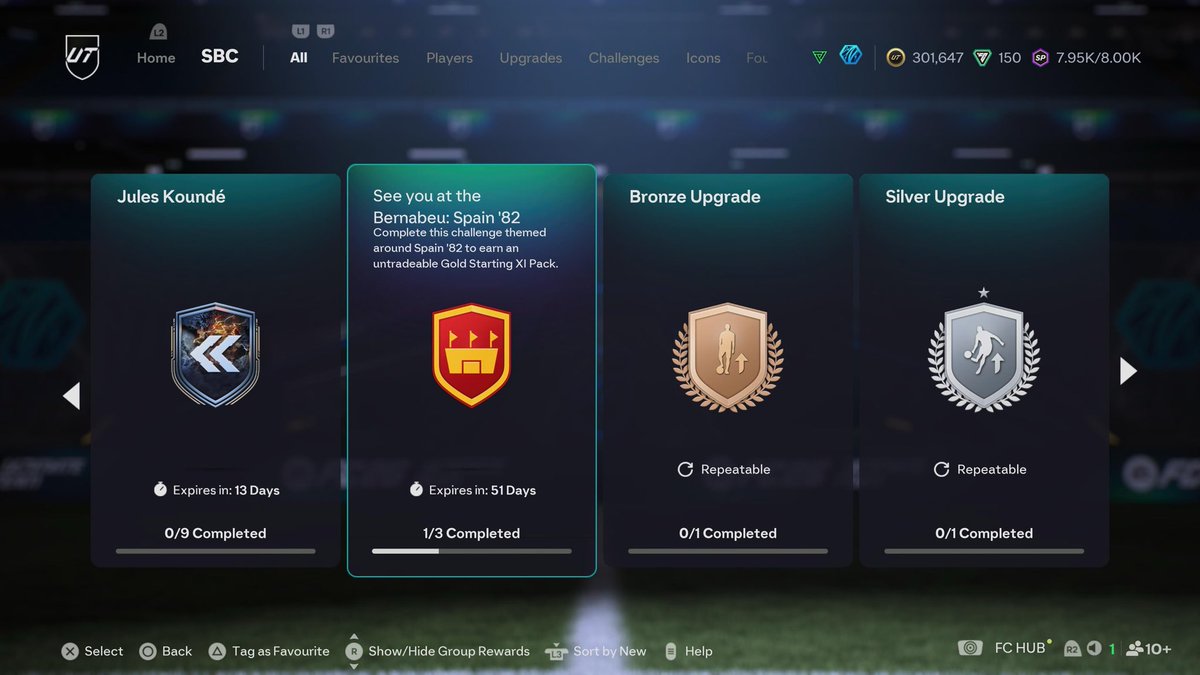 futsolution's tweet image. Also new and hidden in the sbcs:

The next set of “hybrid league/nation” like sbcs!