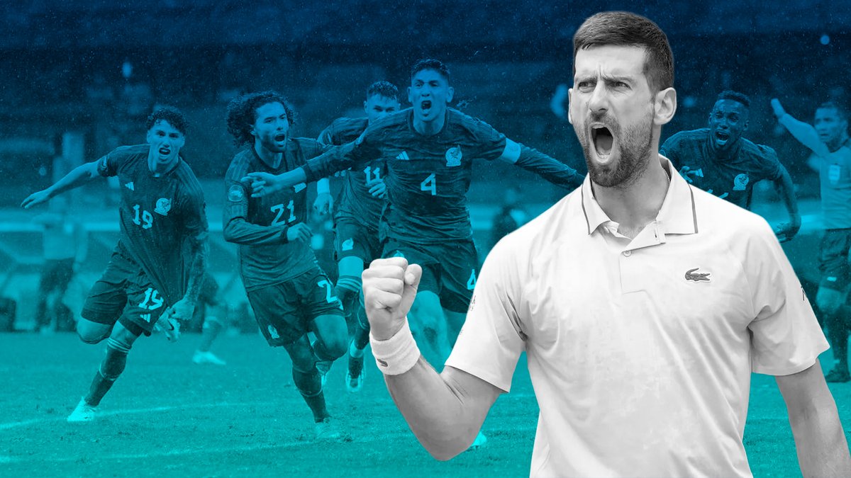 Djokovic ve a México finalista en el Mundial de Futbol: perdería ante Portugal de Cristiano Ronaldo 👉 wp.me/p9pEmt-sWd

Aunque está consiente del poderío de otras selecciones, dijo quedarse con su pronóstico 'atrevido', en el que México sería subcampeón del mundo.