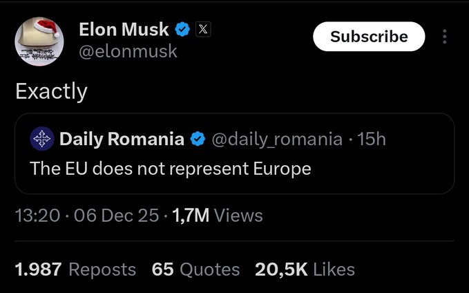South African man pretending to be American while probably working for China, re-tweeting pro-Russian Serb living in Netherlands pretending to be Romanian. 

Yet, they accuse us of being "globalists", whatever that is.