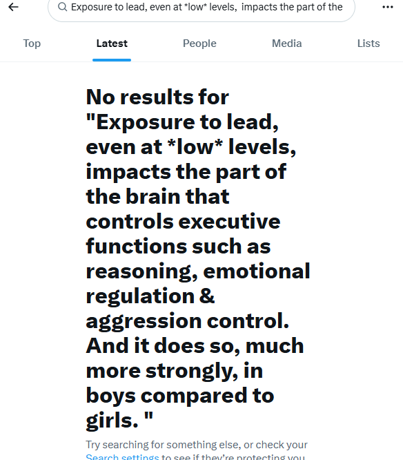 #GettheLeadOut #ScienceIsReal #TruthMatters tweet media